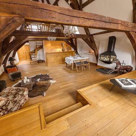 Chic Penthouse Grand-Place Brussel Bagian luar foto
